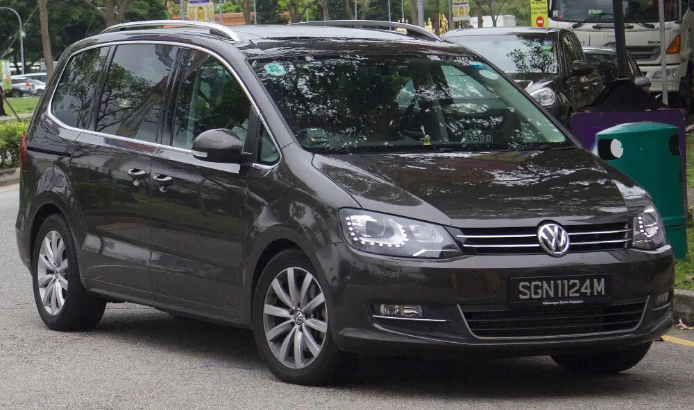 Volkswagen Sharan II po liftingu