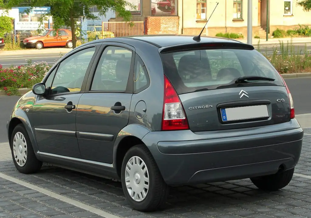 Citroën C3 I - tył po liftingu